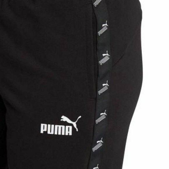 PUMA Women Side Logo Joggers Pants -Black - Picture 3 of 7